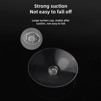 Mini Bluetooth Speaker Portable Waterproof Suction Cup Wireless Handsfree Speakers Illuminated LED Light for Showers Pool Car